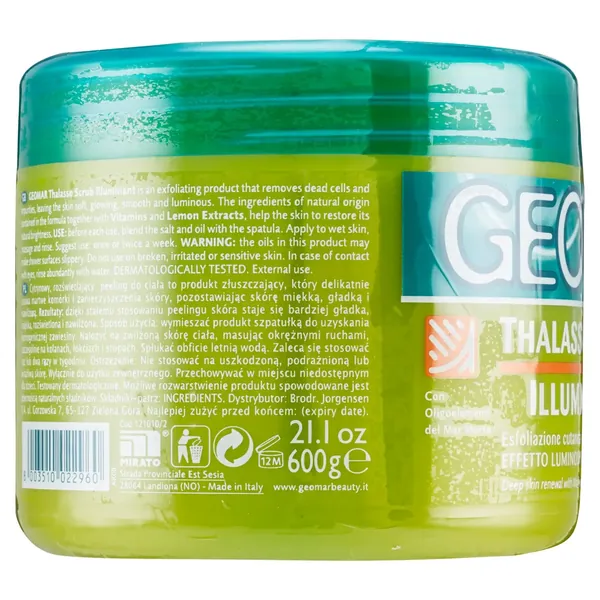 Geomar Thalasso Scrub Iluminator 600 g Bax 6 buc.